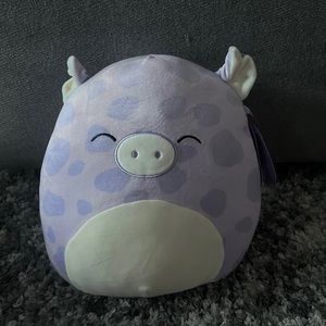Squishmallow Pammy the Purple Spotted Pig